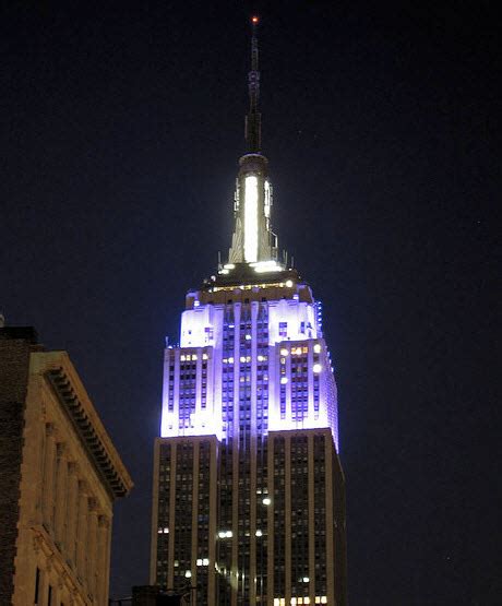 empire state building lighting schedule